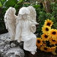 thumbnail image 3 of Tupukom Patio & Garden Garden Outdoor Statues Sculptures Figurines Lawn Ornaments Garden Decoration Housewarming Garden Gifts for Women Mom Grandma, 3 of 9