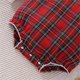 thumbnail image 3 of Gibobby Mamelucos para bebe niño Bebé recién nacido estampado niños niñas niños otoño manga larga Plaid ropa(Rojo, 6-9 Meses), 3 of 5