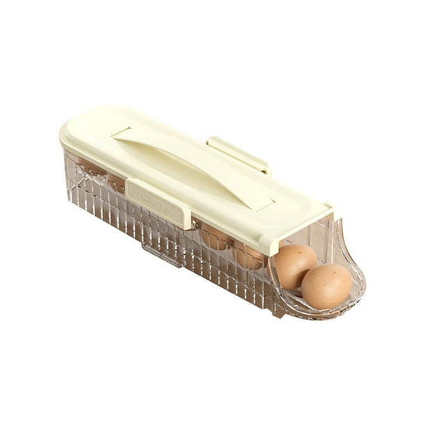 Estante de Almacenamiento de Cocina Caja de Almacenamiento de Portas de Refrigerador. el Refrigerador Se Puede Apilar con Cajas Portátiles Y Cajas de Cocina Caja de Almacenamiento de Huevos