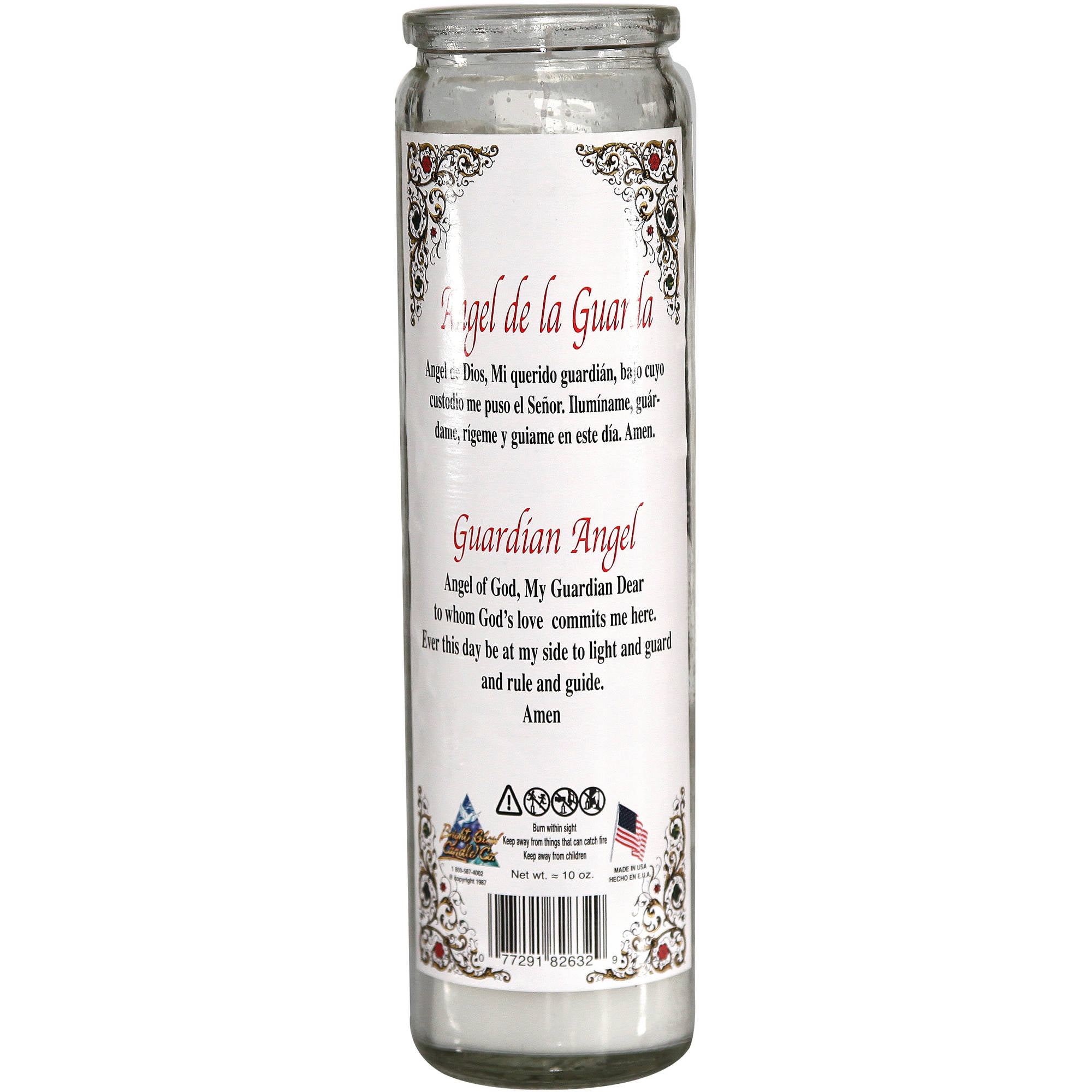 Angel de la Guarda Novena Candle