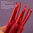 thumbnail image 4 of Yarn Knitting Hook, Smoothing Aluminium Crochet Hook Set 9 Pieces Ergonomic Design  for Craft DIY, 4 of 8