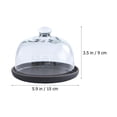 thumbnail image 6 of QUMONIN Ceramic Cake Plate with Dome Round Cake Stand Serving Platter, 6 of 8