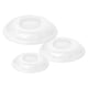 thumbnail image 5 of 3 uds cubierta contra salpicaduras de microondas para alimentos tapa de plástico transparente para microondas cubierta de plato de comida para servir tapa de microondas, 5 of 5