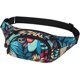 thumbnail image 1 of Riñonera Riñonera para Mujer Azul Riñoneras de Moda para Mujer con 3 Bolsillos con Cremallera Cinturón Ajustable Riñonera Impermeable para Pasear Perros, 1 of 5