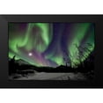 thumbnail image 2 of Malvin, Larry 18x13 Black Modern Framed Museum Art Print Titled - Aurora Borealis VIII, 2 of 5