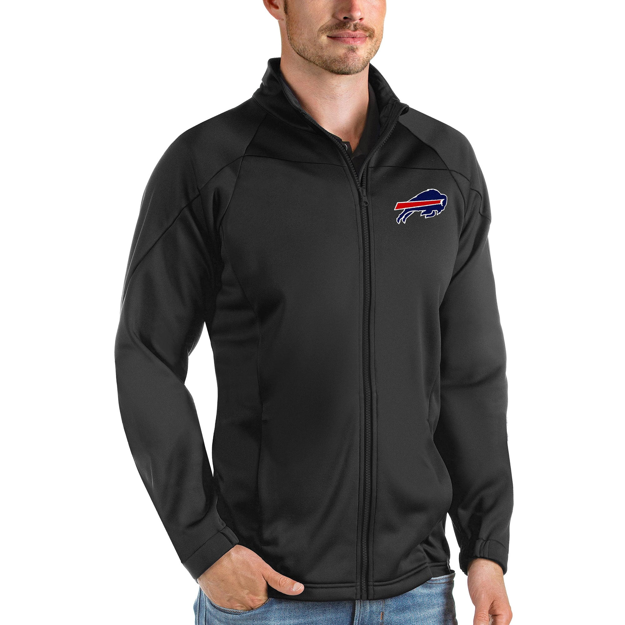 Men's Antigua Black Buffalo Bills Links 