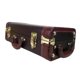 thumbnail image 5 of Estuche para saxofón, bolsa de transporte para saxofón alto, de piel sintética, grueso, acolchado, rígido, maletín ligero, portátil con asa, adecuado marrón, 5 of 10
