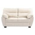 thumbnail image 1 of Love Seat Monza 2 Plazas Crema, 1 of 8