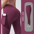 thumbnail image 4 of MMTX Leggings for Women Butt Lift High Waisted Tummy Control No See-Through Yoga Pants Workout Running with pocket, black, 4 of 10