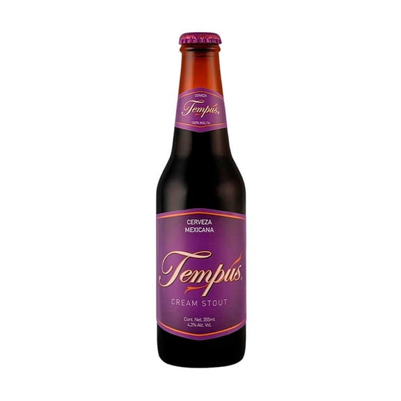 Cerveza artesanal Tempús cream stout 355 ml