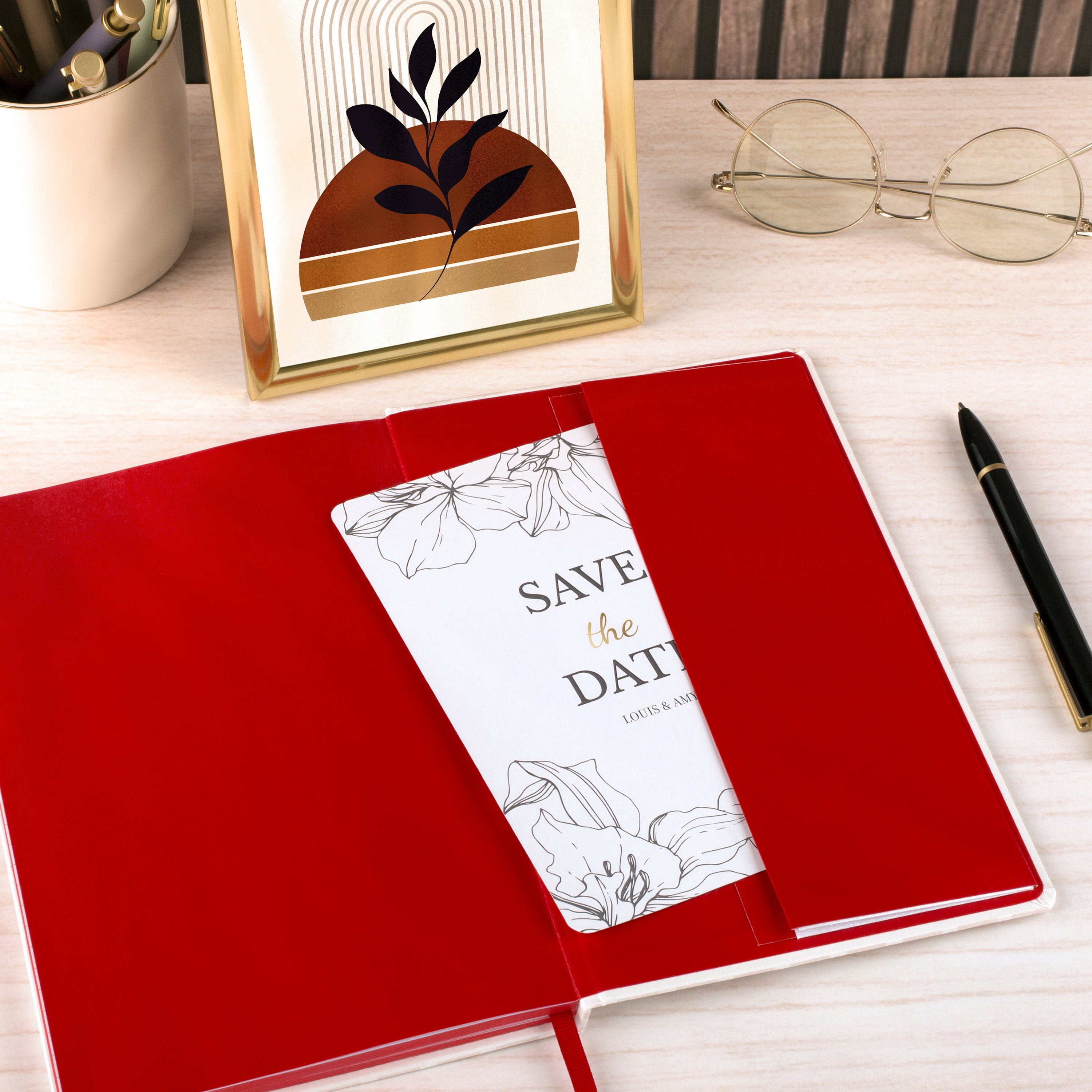 West Village by Mead Journal with Cell Phone Holder, 160 Pages, Small, 5.75" x 8.75"