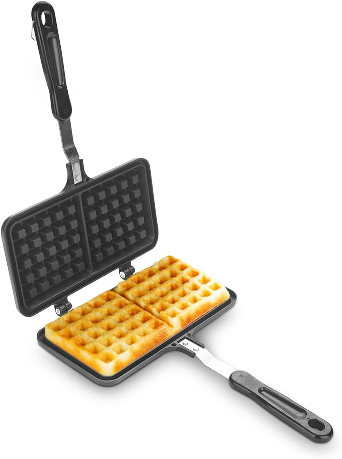ROME OLD FASHIONED WAFFLE IRON ローム Amazon.com: Rome's #1100 Old Fashioned Waffle Iron, Cast