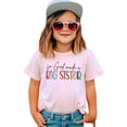 thumbnail image 2 of God Mad a Big Sister Shirt for Toddler and Youth Girls Pink Shirt 18 Months, 2 of 5