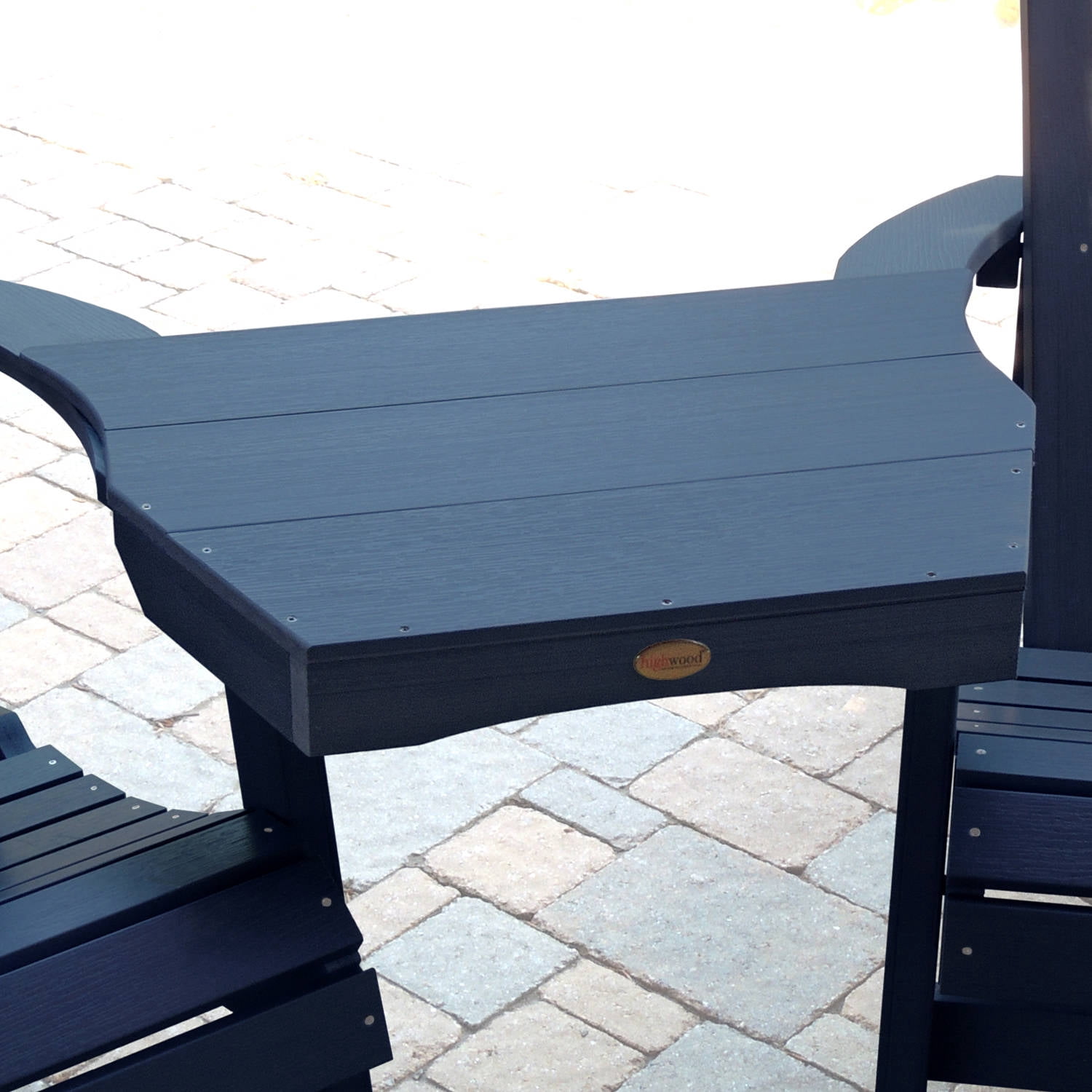 highwood® Eco-Friendly Adirondack Tete-a-Tete Connecting Table