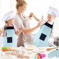 thumbnail image 2 of Labymos 26PCS Child Baking Cooking Home Kitchen Apron Cake Accessories Tools Suit, 2 of 5