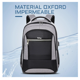 thumbnail image 4 of Mochila Belug De Viaje Laptop Gran Capacidad negro gris, 4 of 5