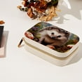 thumbnail image 7 of Hedgehog Velvet Portable Travel Organizer with Removable Compartment - Gift, Jewelry Boxes, Necklace, and Jewelry Organizer, 7 of 7
