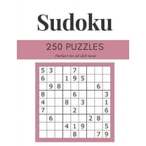 Sudoku Puzzle Book: 250 Medium to Very Hard Sudoku Puzzles for All Ages with Solutions