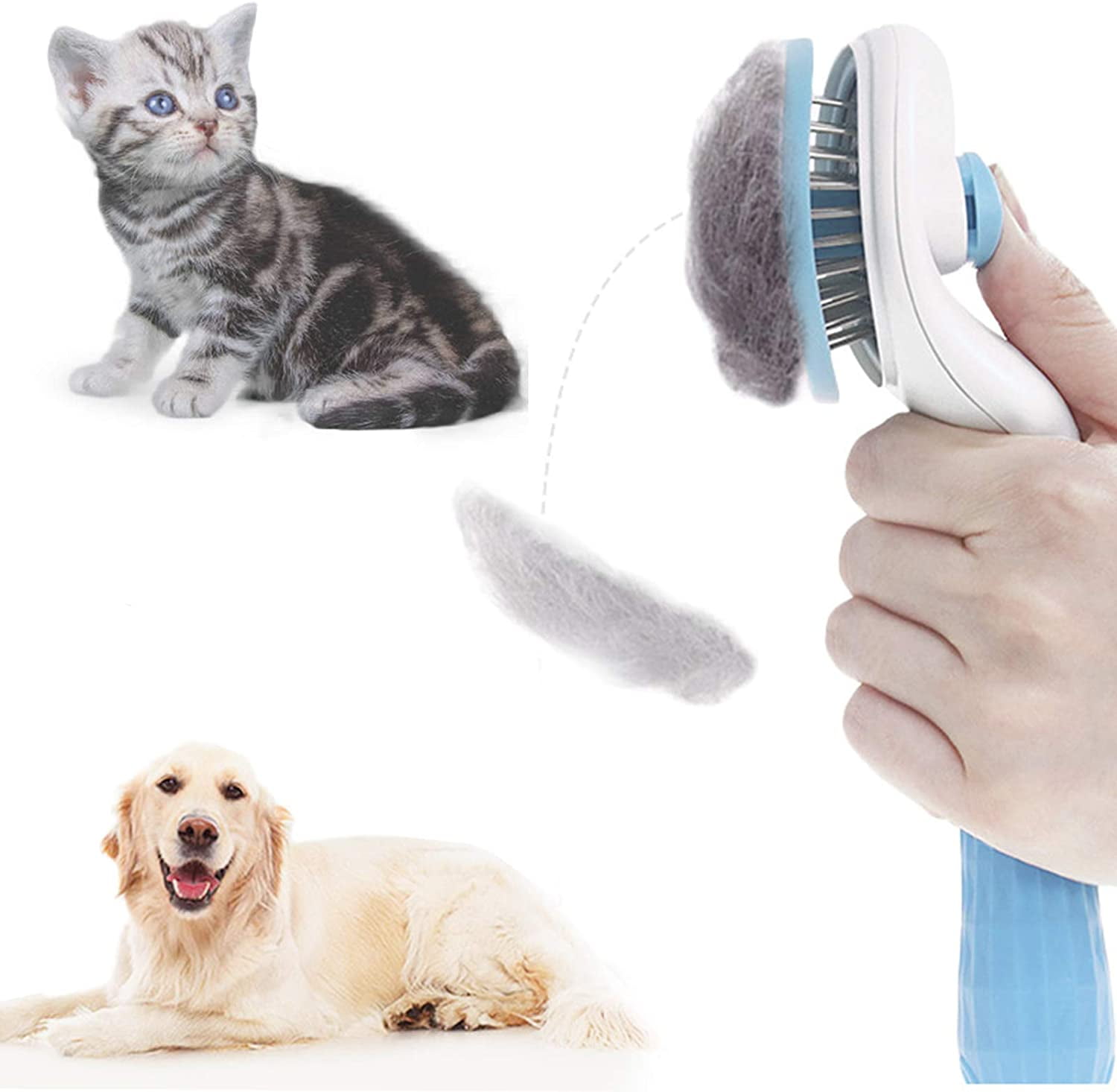 cat shedding brush walmart