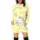 thumbnail image 5 of Sudadera con capucha de gran tamaño con estampado de otoño 2024, sudadera con capucha informal para mujer, sudadera HELLO KITTY, sudadera holgada informal de marca urbana con capucha, 5 of 5