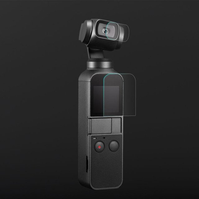 3 películas protectoras de pantalla + 3 películas de lente de cámara para DJI OSMO POCKET