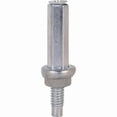 thumbnail image 1 of Molino de acero plateado con pivote para puertas plegables Prime-Line, 2 unidades, 1 of 3
