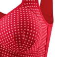 thumbnail image 4 of OVAFBAU Bras for Women Supportive Seamless Push Up Bra T-Shirt Bra Plus Size Wireless Bra Front Closure Fixed Cup Push Up Shaping Tank Women Underwears, 4 of 5