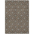 thumbnail image 2 of Addison Rugs Chantille Indoor/Outdoor Transitional Geometric Chocolate Machine Washable Rectangle Rug, 9' x 12', 2 of 8