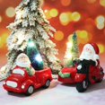 thumbnail image 3 of Coxeer Christmas Desk Decoration Santa Light up Xmas Tree Desk Ornament Table Decor, 3 of 10