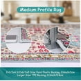 thumbnail image 7 of Wonnitar 2'x6' Boho Tribal Runner Rug,Vintage Kitchen Runner Rug, Soft Non Slip Washable Laundry Room Mat Indoor Throw Hallway Floor Carpet Runner for Bathroom Entryway Bedroom, 7 of 7