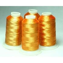 NEW ThreadNanny 4 CHRISTMAS GOLD METALLIC MACHINE EMBROIDERY THREAD CONES
