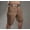 Brown#1472, variant on RuiJiao Men's Waterproof Polyester Cargo Shorts with Hook Loop Closure, Work Wear Casual Outdoor Pants