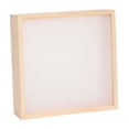 thumbnail image 2 of simhoa Wooden Shadow Box Frame with Light Deep Showcase for Photos Keepsakes Awards 20.5cmx6cmx20.5cm, 2 of 8