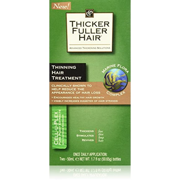 Thicker Fuller Hair Hair Loss Prevention Treatment 2 Count 1.7oz