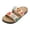 Multicolour, variant on Flower Crochet Cork Footbed Slides Sandals for Women 2026 Summer Beach Boho Casual Floral Orthopedic Platform Dress Slip on Slippers Bride Wedding Wide Feet Multicolour Size 9.5