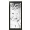 thumbnail image 2 of ArtToFrames 9" x 21" Black Picture Frame, 9x21 inch Black MDF Poster Frame (WOM-4102),  Pack, 2 of 8