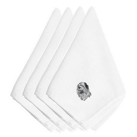 

Old English Sheepdog Embroidered Napkins