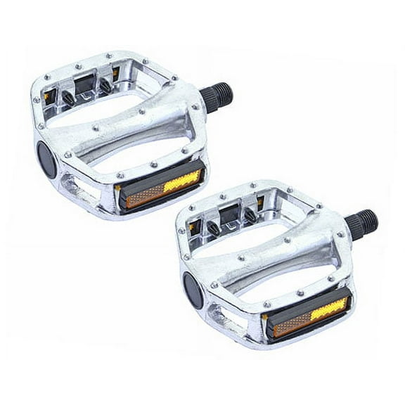 505 ALLOY BICYCLE BIKE PEDAL 9/16" SILVER. Bike part, Bicycle part, bike accessory, bicycle part