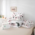 thumbnail image 5 of Manfei Cartoon Xmas Tree Bedding Comforter Set 7-Piece, Merry Christmas King Bedding Sets, Princess Fairy Tale Reversible Bed Sheets, Super Cozy Room Decor, 5 of 7