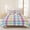 Pink Yellow, variant on 3 Pieces Twin Quilt Set,Happy Easter Day Colorful Buffalo Lattice Soft Bedding Sets with 1 Quilt & 2 Pillow Shams,Spring Plaid Summer Bedspread Lightweight Coverlet Comforter for All Season
