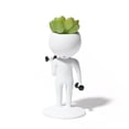 thumbnail image 5 of Sports Themed Succulent Planter with Dynamic Running and Dumbbell Design for Modern Indoor Display, 5 of 5