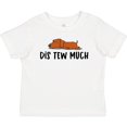 thumbnail image 3 of Inktastic Napping Dis Tew Much Daschund Weiner Dog Brown Boys or Girls Baby T-Shirt, 3 of 5