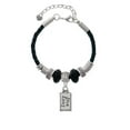 thumbnail image 2 of Delight Jewelry Silvertone Live Long Grandmother Celtic Knot Leather Bead Bracelet, 7"+2" Extender, 2 of 4
