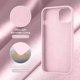 thumbnail image 5 of Entronix Funda de Silicona para iPhone 15, Suave Al Tacto, Antiarañazos y Antigolpes, Color Rosa Claro, 5 of 7