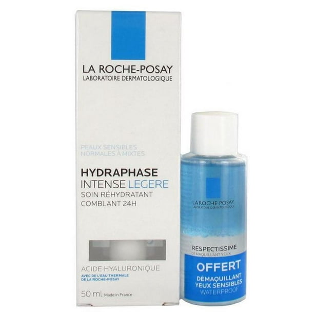 La RochePosay Hydraphase Light 50ml + Respectissime Waterproof Eye