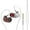 B, variant on VANLOFE Earphones Wired In Ear Earphones Technology Hifi Bass Earbuds Monitor Metal Headphones Sport Noise Cancelling Headset