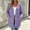 Purple, variant on Fengqque Women’s Open Front Cardigan Sweater Long Sleeve Loose Casual Knit Coat with Side Pockets Soft Lightweight Mid‑Length Cover Up for Fall Winter