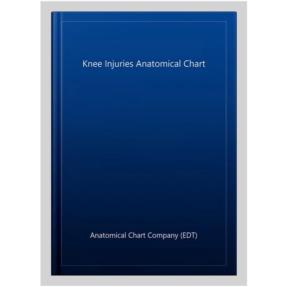 Pre-Owned Knee Injuries Anatomical Chart - Paper Unmounted