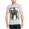 thumbnail image 2 of William Rast - Camiseta gráfica para hombre, diseño de gruñido de león, gris, extragrande William Rast Camiseta gráfica, 2 of 2