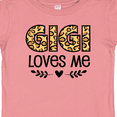 thumbnail image 4 of Inktastic Gigi Loves Me Grandchild Leopard Boys or Girls Baby T-Shirt, 4 of 5